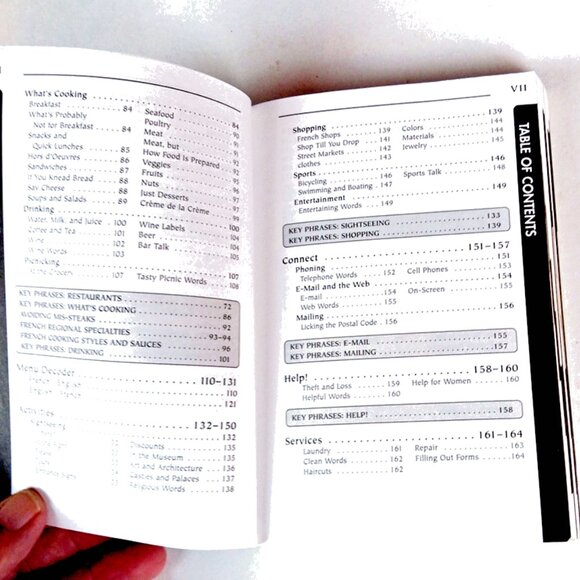 French-English Pocket Dictionary & Rick Steves French Phrases Both BooksLike New - Picture 12 of 16